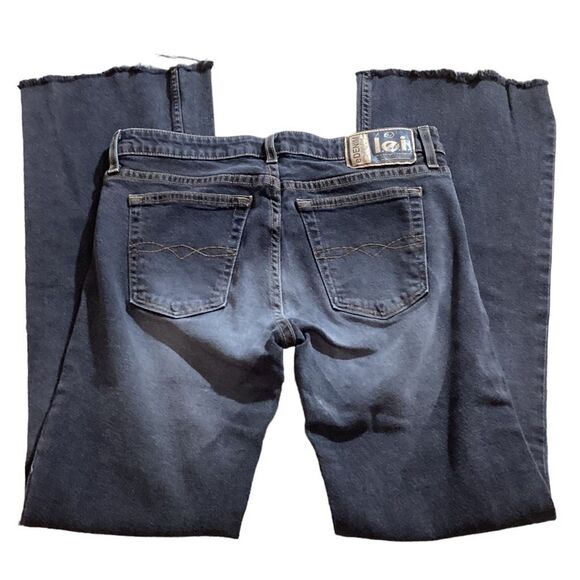 l.e.i. Bootcut Black Dark Wash Bootcut Jeans - Picture 4 of 11